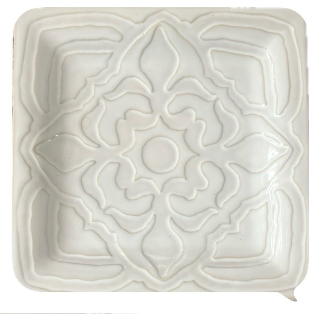 Home Studio Santorini Cream Square Plate
